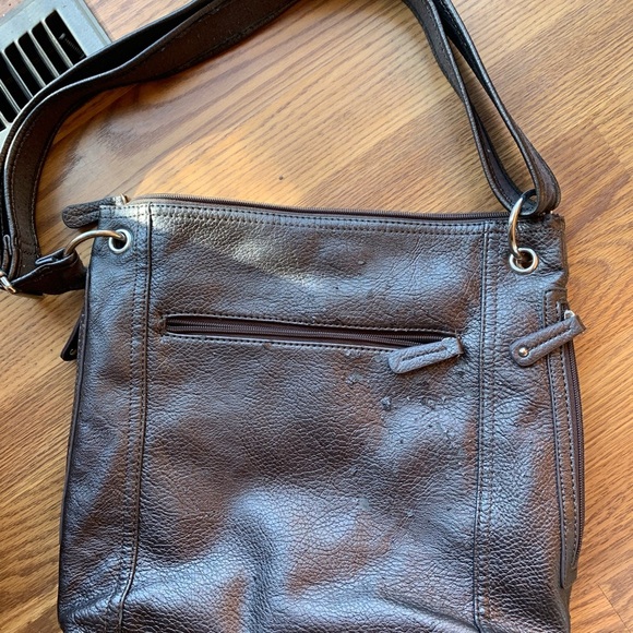 Tyler Rodan Leather Shoulder Bag Brown Purse Women Accessories Medium Fashion - Picture 5 of 5